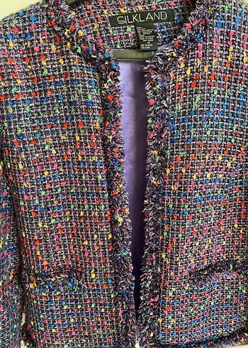 72% ipek tüvit ceket - Görsel 6