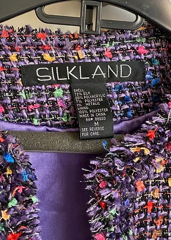 72% ipek tüvit ceket - Görsel 3