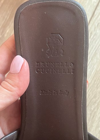Brunello Cucinelli 37 terlik - Görsel 4