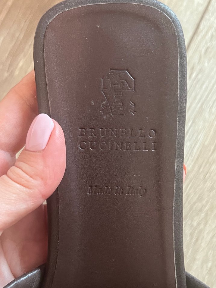 Brunello Cucinelli 37 terlik - Görsel 4