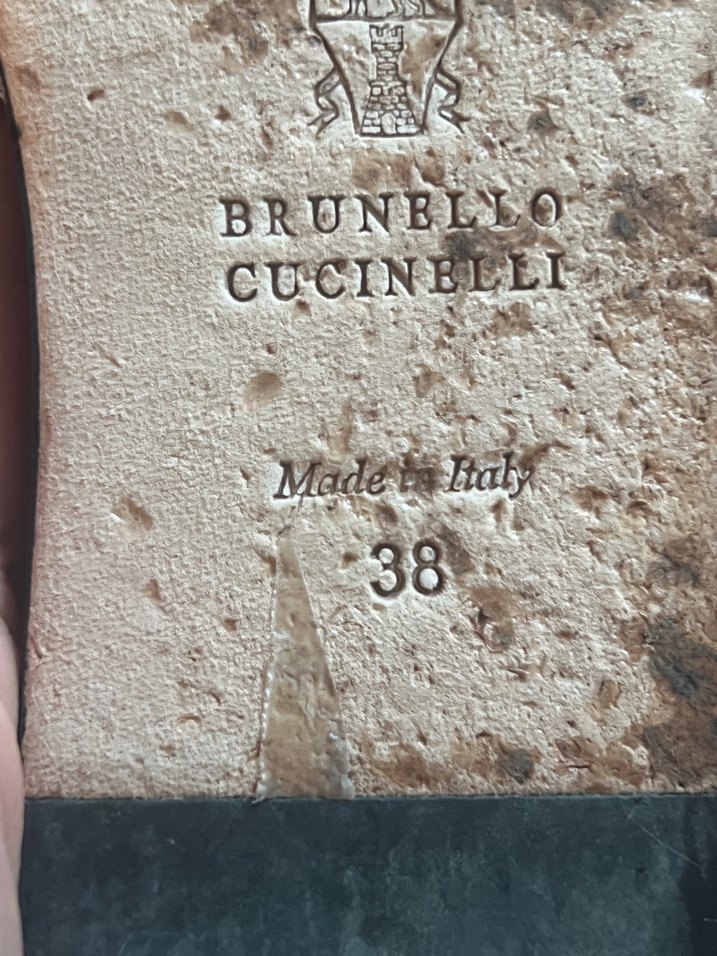 Brunello Cucinelli 37 terlik - Görsel 2