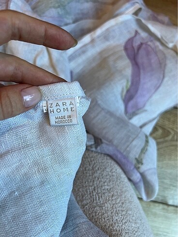 Zara home keten 2 kanat yeni perde - Görsel 2