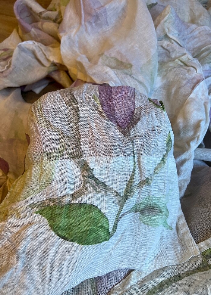 Zara home keten 2 kanat yeni perde - Görsel 5