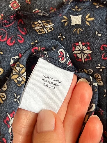 100% ipek vakko Derek Lam elbise - Görsel 5