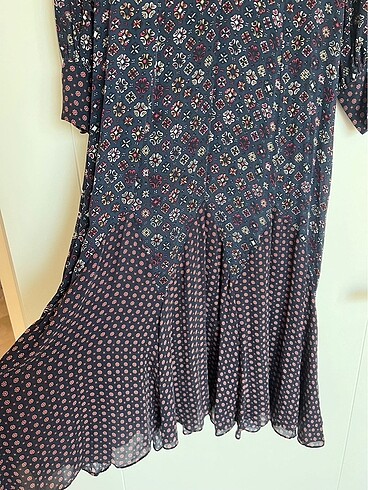 100% ipek vakko Derek Lam elbise - Görsel 6