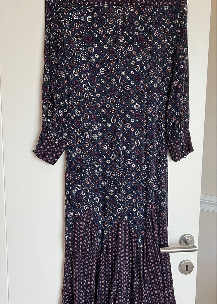 100% ipek vakko Derek Lam elbise - Görsel 4