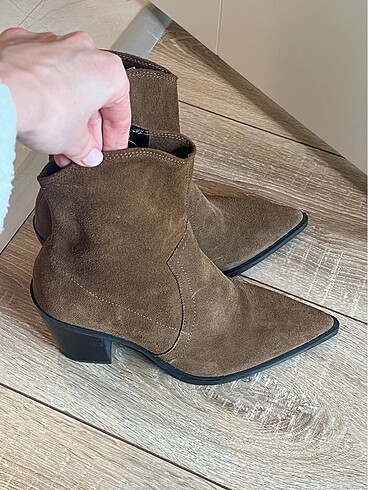 Zara Zara hakiki deri kovboy bot
