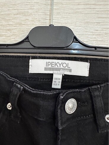 xs Beden siyah Renk İpekyol kot pantolon