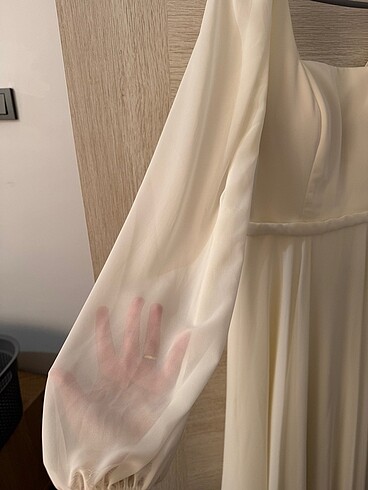42 Beden beyaz Renk Nikah elbisesi