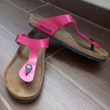 39 Beden pembe Renk birkenstock terlik 39 Numara ???? Pembesi 