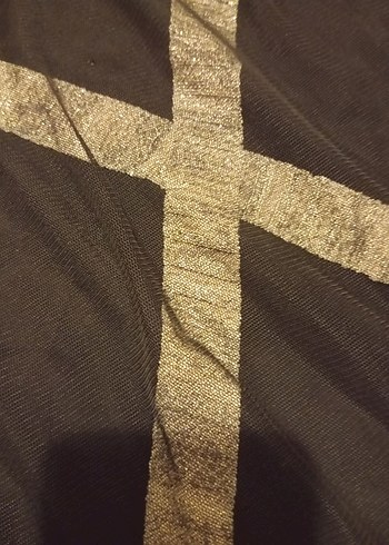 Uzun Siyah Gotik Elbise - Görsel 6