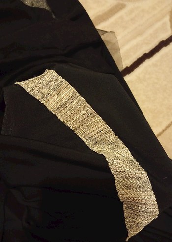 Uzun Siyah Gotik Elbise - Görsel 9