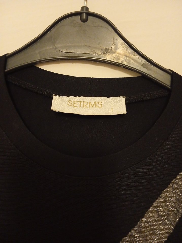 Uzun Siyah Gotik Elbise - Görsel 3