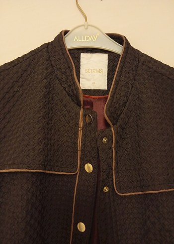 SETRMS marka astarlı kürk detaylı yelek - Görsel 5