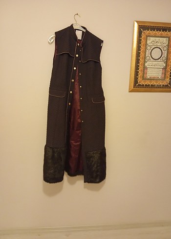 SETRMS marka astarlı kürk detaylı yelek - Görsel 4