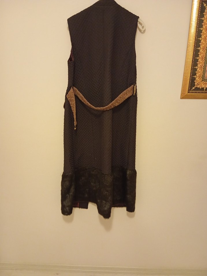 SETRMS marka astarlı kürk detaylı yelek - Görsel 3