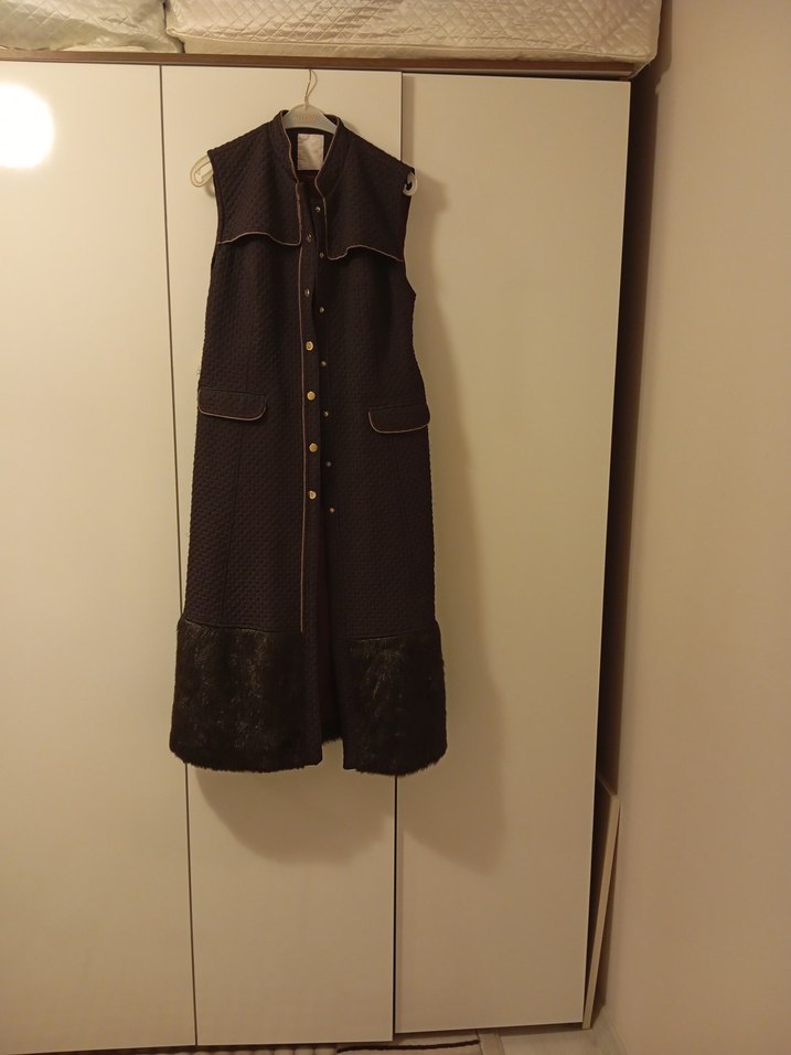 SETRMS marka astarlı kürk detaylı yelek - Görsel 2