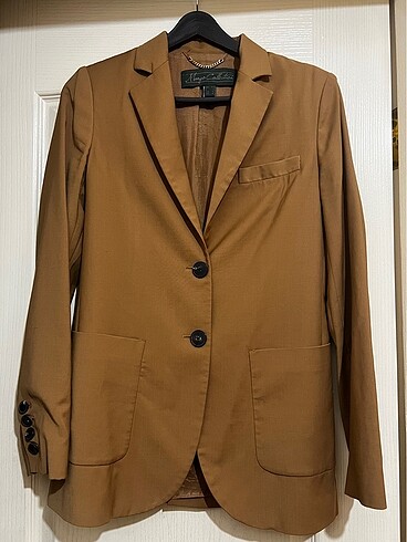 Mango Taba Camel Blazer