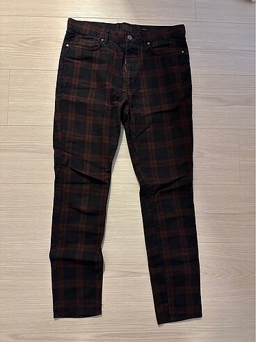 H&M ekose deseni pantolon