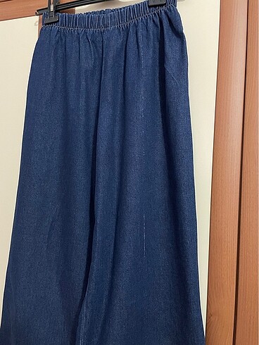 Diğer Beli Lastikli Kot Pantolon