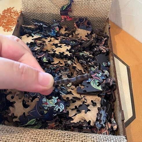 Hayat Ağacı Özel Figürlü Ahşap Puzzle - Görsel 5