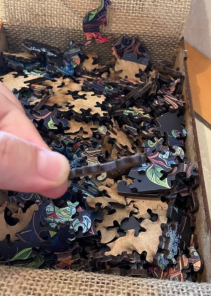 Hayat Ağacı Özel Figürlü Ahşap Puzzle - Görsel 5