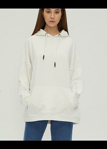 Suud Collection Manuka hoodie ekru sweatshirt