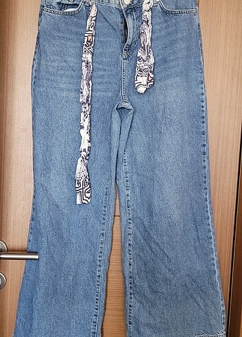 LC Waikiki Bol paça kadın kot pantalon