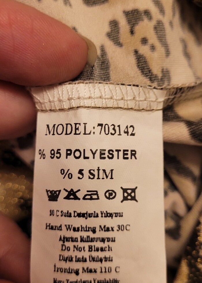 Kadın degaje yaka bluz - Görsel 3