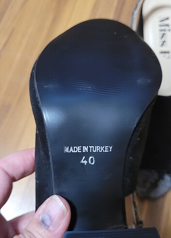 40 Beden Kadın yazlık topuklu ayakkabı