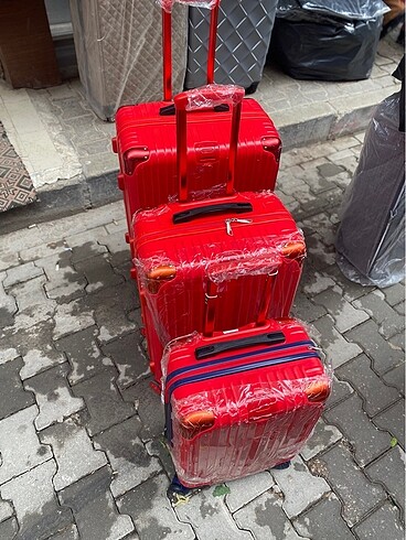 3 lü set valiz