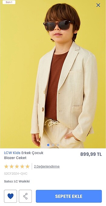LCW Erkek Çocuk Blazer