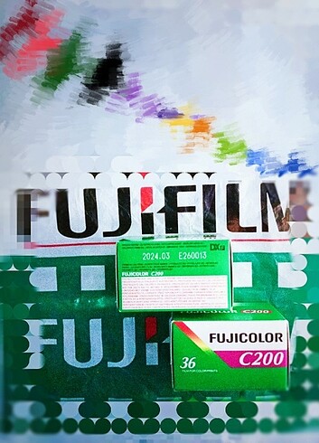 Fujifilm fujicolor Fuji c 200 taze yeni tarihli film