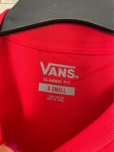 xs Beden Vans kırmızı tshirt vintage y2k fairycore