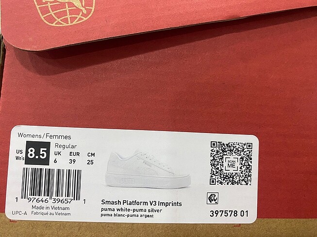 Puma beyaz ayakkabı