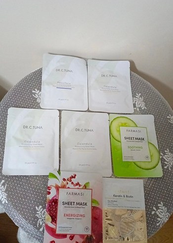 DR.C.TUNA Cilt Maskeleri ve Peeling Seti - Görsel 2