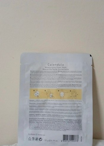 DR.C.TUNA Calendula Nemlendirici Yüz Maskesi - Görsel 2