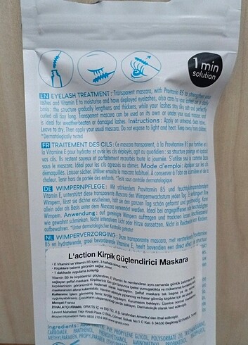 Kaş kirpik serumu - Görsel 2