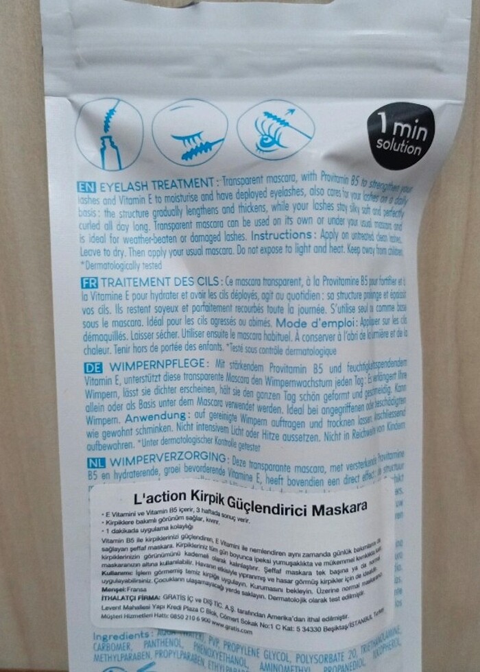 Kaş kirpik serumu - Görsel 2
