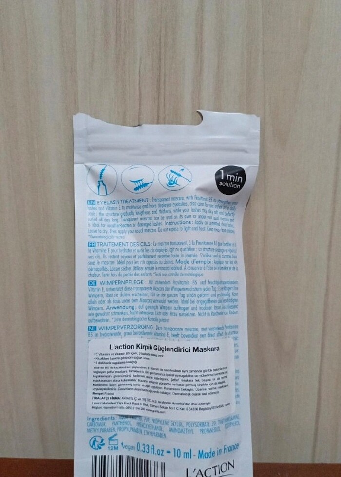 Kaş kirpik serumu - Görsel 3