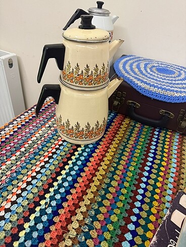 emaye çaydanlık