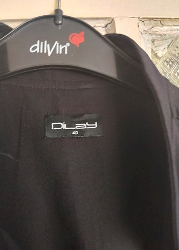 siyah uzun yelek - Görsel 5