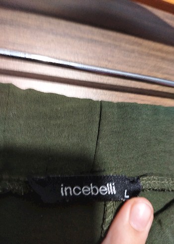 Kadın Haki Piliseli Salaş Kumaş Pantolon - Görsel 5