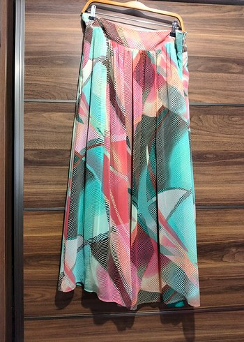 Piliseli Bohem Uzun Etek - Çok Renkli - Görsel 2