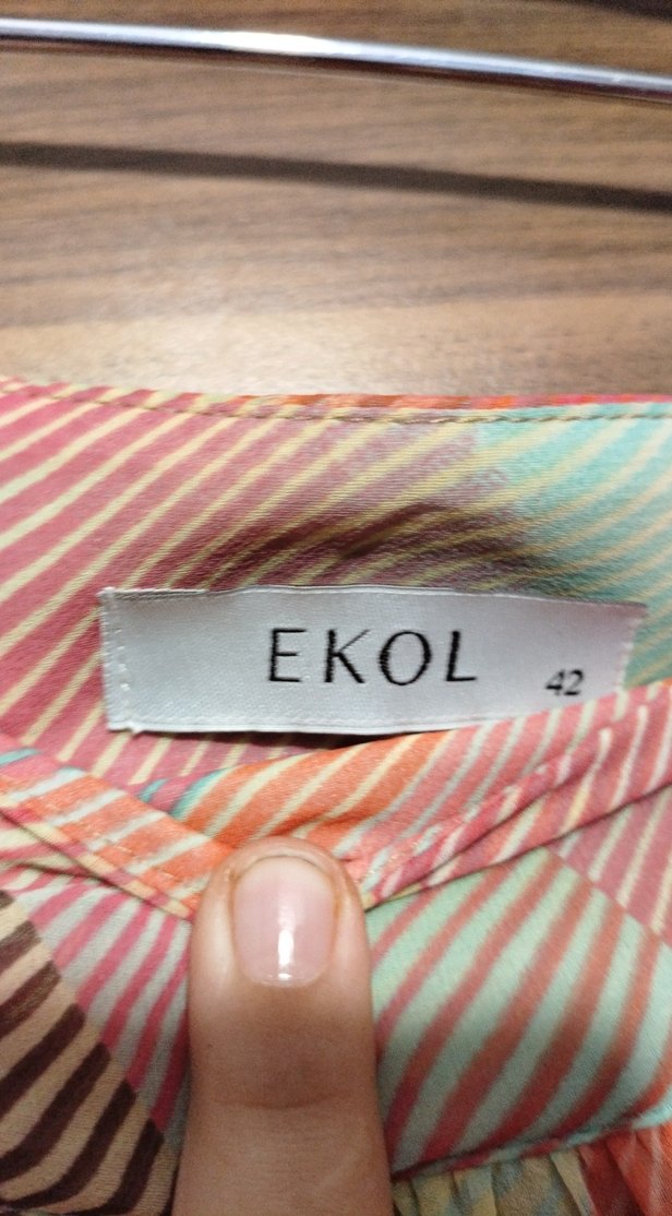 Piliseli Bohem Uzun Etek - Çok Renkli - Görsel 4