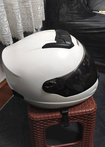 sway marka beyaz kask (orjinal) - Görsel 3