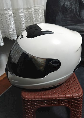 sway marka beyaz kask (orjinal) - Görsel 5