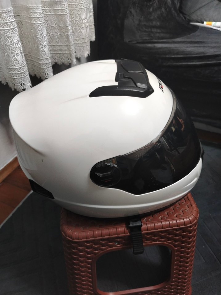 sway marka beyaz kask (orjinal) - Görsel 3