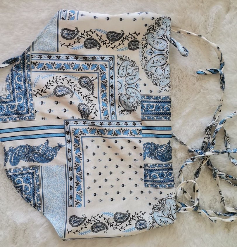 mavi sırt detaylı crop - Görsel 2