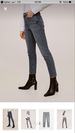 Mango Antrasit Jean